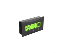 Medidor Voltaje LCD 12-84V Baterías Ácido para lifepo4 Medidor(green)