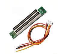 Medidor VU compacto con mini indicador de nivel de música LED dual de 12 bits para entusiastas del audio (B)