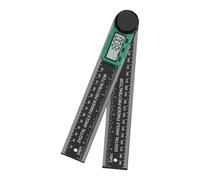 Medidores de ángulos digitales multifuncionales que sirven como niveles de transportadores y bordes rectos para varios transportadores de nailon de uso industrial