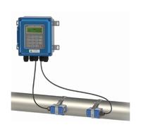 Medidores de flujo de líquidos ultrasónicos tipo TUF-2000B montados en la pared TS-2 TM-1 TL-1 (DN15-6000 mm) Medidor de flujo de líquidos Contador Pantalla LCD Alta sensibilidad para múltiples medios