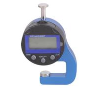 Medidores de grosor compactos de cueros, medición precisa, medidor de grosor multiusos para cueros, medidores de grosor de hojas de goma y vidrio