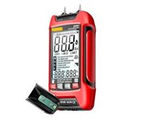 Medidores de humedad GN601 0~99.9% Higrómetro de madera Pantalla 20.5% RH Medidor de humedad de madera Medición multiescena Probador de sonda de humedad y temperatura