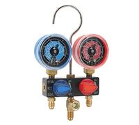 Medidores de HVAC, Conjunto de Medidores de Colector de CA, Medidor de Colector de Diagnóstico de Aire Acondicionado Desmontable Agrandado, Medidor de Colector, Ventana G1/4 para