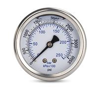 Medidores de lavado a presión de alta resistencia de conexión rápida con rosca N14 x 1.5 3500 psi para metal 280/380/288 e instrumento de medición digital portátil