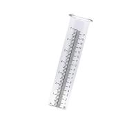 Medidores de lluvia para exteriores con fuente grande fácil de leer, innovadora estructura de tres estructuras, fácil de instalar para jardín, fuente grande