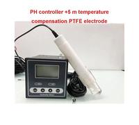Medidores de suelo, Medidor de pH, contdor de pH en línea con RS485, Ralay Out, precio más bajo, contdor de medidor de pH y EC hidropónico automático(Rot)