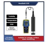 Medidores de turbidez, Detector de DQO de calidad del agua Tratamiento en línea de aguas residuales Análisis de materia orgánica Sensor de monitoreo de turbidez y humedad(COD-03)