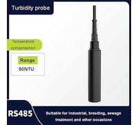 Medidores de turbidez, Detector de turbidez en línea MLSS Medidor de concentración de lodos Sensor de turbidez de calidad del agua Detector de materia suspendida Transmisor(50NTU)