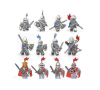 Medieval Army Minifigures Set of 12 Action Figures Toys