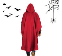 Medieval Cloak, Vintage Hooded Cape, Costume Robe, Renaissance Cosplay Cloak, Flowing Full Length Design for Party, Autumn Festival, Event, Bridal , Bonfire Night, Photoshoot