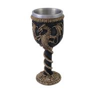 Medieval Dragon Skeleton Ossuary goblet