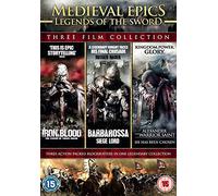 Medieval Epics: Legends of the Sword (3 Disc Boxset, Iron & Blood; Barbarossa: Siege Lord & Alexander: Warrior Saint) [DVD] [Reino Unido]