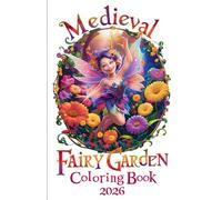 Medieval Fairy Garden Coloring Book 2026: A Calming and Sensory-Friendly Coloring Book for Autistic Children - Designed to Support Calm, Focus, and Creativity in Autistic Children