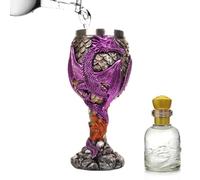 Medieval Goblet Medieval Dragons Wine Chalice Dragons Goblets Chalices