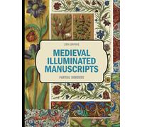 Medieval Illuminated Manuscripts Paper for Scrapbooking: Partial Borders Collection for Junk Journals, Decoupage, Various Paper Projects - 15 Double Sided Designs ( 15 Sheets ) 8.5x11 in