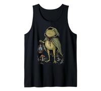 Medieval Rana Estilo Campestre Naturaleza Camiseta sin Mangas