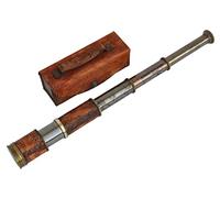 Medieval Replicas Royal Azul Marino 12 (Envejecido Look Completo latón telescopio