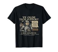 medieval tech support funny knight castle wifi broma ye olde Camiseta