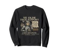 medieval tech support funny knight castle wifi broma ye olde Sudadera