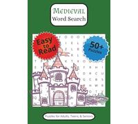 Medieval Word Search Puzzle Book: 50+ Puzzles with Easy to Read Print about Castles, Kings, Knights, and More | 6 x 9 Inches, 110 Pages | Gifts for Vacations, Holidays, and Downtime
