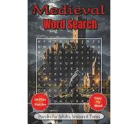 Medieval Word Search Puzzle Book: Engaging Word Hunts with Large Print | 6x9 inches, 110 pages | Over 50 Puzzles … Great Gift for Travel, Holidays, and Leisure Time