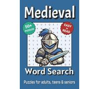 Medieval Word Search Puzzle Book: Word Search with Easy to Read Print about Medieval culture, history and More | 6x9 inches, 110 pages | 50+ Puzzles ... Gifts for Vacations, Holidays & Free Times
