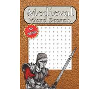 Medieval Word Search Puzzle Book: Word Searches with Easy to Read Print about Medieval Times, Legends, History and more | 6x9 inches, 110 pages | 50+ ... Gift for Vacations, Holidays, and Free Times