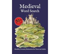 Medieval Word Search Puzzle Book: Word Searches with Easy to Read Print about medieval times, middle ages, crusades and More | 6x9 inches, 110 pages | ... … Gift for Vacations, Holidays and Free-Time