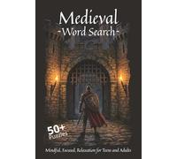 Medieval Word Search Puzzle Book: Word Searches with Easy to Read Print about medieval times, middle ages, crusades and More | 6x9 inches, 110 pages | ... … Gift for Vacations, Holidays and Free-Time