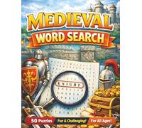 Medieval Word Search: Word Search Puzzle with Easy to Read Large Print about the Middle Ages, Knights, Castles, Crusades and many more | 8.5x11 ... Gift for Vacations, Holidays, Free Times