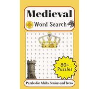 Medieval Word Search: Word Searches with Easy-to-Read Print about Medieval, Magic, and More| 6x9 inches, 109 pages| 80+ Puzzles ... Gift for Vacations, Holidays and Free Times