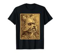 Medieval Yorkshire Terrier Knight Fantasía Surrealista Perro Yorkie Camiseta