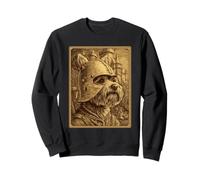 Medieval Yorkshire Terrier Knight Fantasía Surrealista Perro Yorkie Sudadera