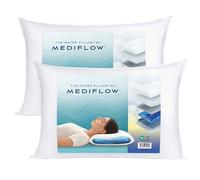 Mediflow 5205 La Almohada De Agua Original En Paquete Doble 50 X 70 Cm, Color Blanco