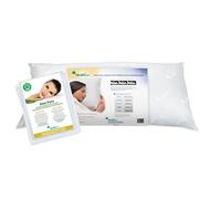 Mediflow 5228 Aloe Vera acción, de Agua y Funda de Almohada de relajación con Fibra de Relleno de Flujo, algodón, Blanco, 40 x 80 cm