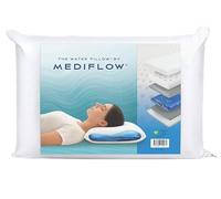 Mediflow - Almohada De Agua con Espuma Viscoelástica, Reinventada con A Base De Agua Clínicamente Probada para Aliviar El Dolor De Cuello Y Mejorar La Calidad del Sueño. (50 X 70 Cm, Juego De 1)