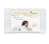 Mediflow Funda De Almohada Luxus Blanco 50 x 70 cm