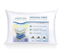 Mediflow Original Fiber Water Pillow Almohada, Fibra de poliéster, Blanco, Suelto