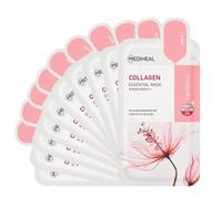 Mediheal Official Best Korean Sheet Mask - Collagen Essential Face Mask 10 Sheets Lifting and Firming For All Skin Types Value Sets