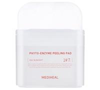 MEDIHEAL Phyto Enzym Peeling Pad - Almohadillas de gasa veganas para renovación facial con LHA y enzima de papaya - Almohadillas de reducción de poros para controlar el sebo - Exfoliante para células