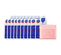 Mediheal - The N.M.F Ampoule Mask (10pcs) x Collagen Ampoule Pad - 100ea (1ea) Set