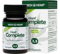 MEDIHEMP Organic Hemp Complete 2,5% - Cápsulas - 60 cápsulas MEDIHEMP