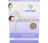 Medilast Donna Media Corta T-M Beige Ref-220