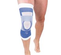 Medilast Rodillera Deportiva SPORT - Anatómica y Sin Costuras - Estabilizadora para Lesiones, Artrosis y Rehabilitación (L)