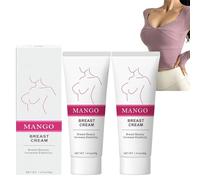 Medilisk - Crema para elevar la breast (2 unidades, mango breast cream, instantáneo elevador más grueso, pecho), instantáneo de crecimiento rápido, elevación y reducción de la crema para el
