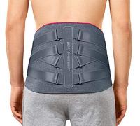 MediLumbamed Facet - Soporte lumbar para hombre y mujer, 3, Plateado