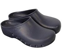 Medimex Zapatos Hospital - Zuecos de bloque Operativo Mediplogs perforados en el lateral/antiestático y antideslizante/lavable a 60 grados - Zuecos de enfermera, cirujano - Azul, azul, 41 EU
