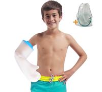MEDIMINA - Protector de Escayola Brazo Niño, Impermeable y Reutilizable, Funda para Escayola Brazo Niño Fácil de Colocar y Quitar, Máxima Protección y Comodidad para el Brazo Escayolado
