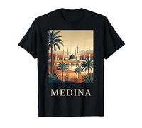 Medina Arabia Saudita Mezquita Horizonte Arquitectura Camiseta