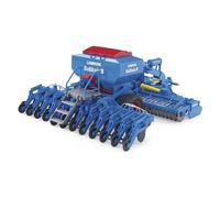 Medio Agrícola Bruder Lemken Sembradora Solitar 9 ,Modelo 02026 ,para Juegos De